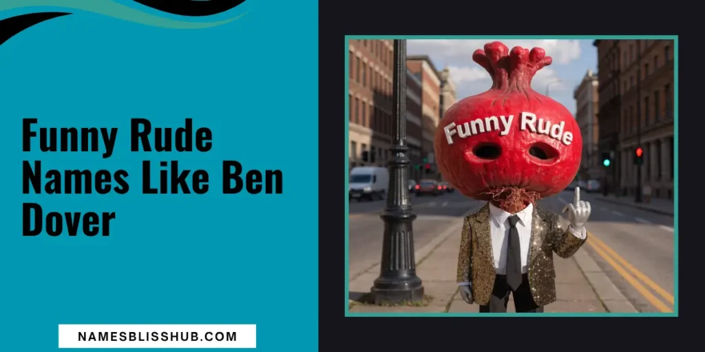 Funny Rude Names Like Ben Dover