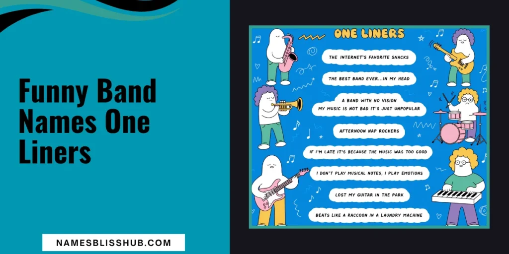 Funny Band Names One Liners