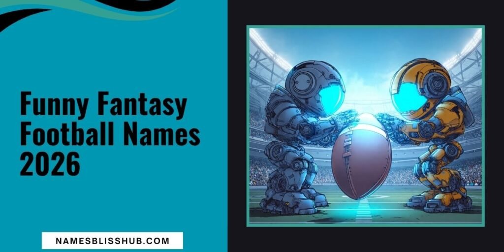 Funny Fantasy Football Names 2026