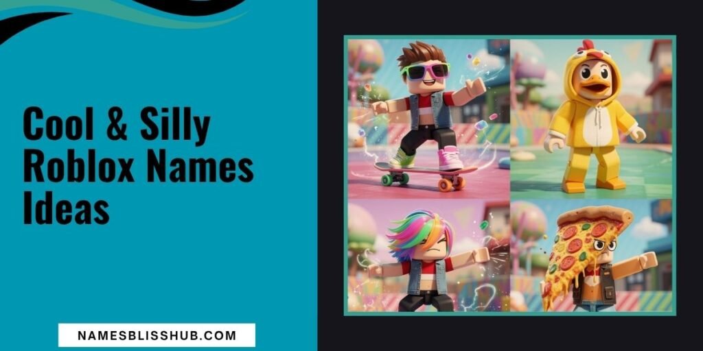 Cool & Silly Roblox Names Ideas