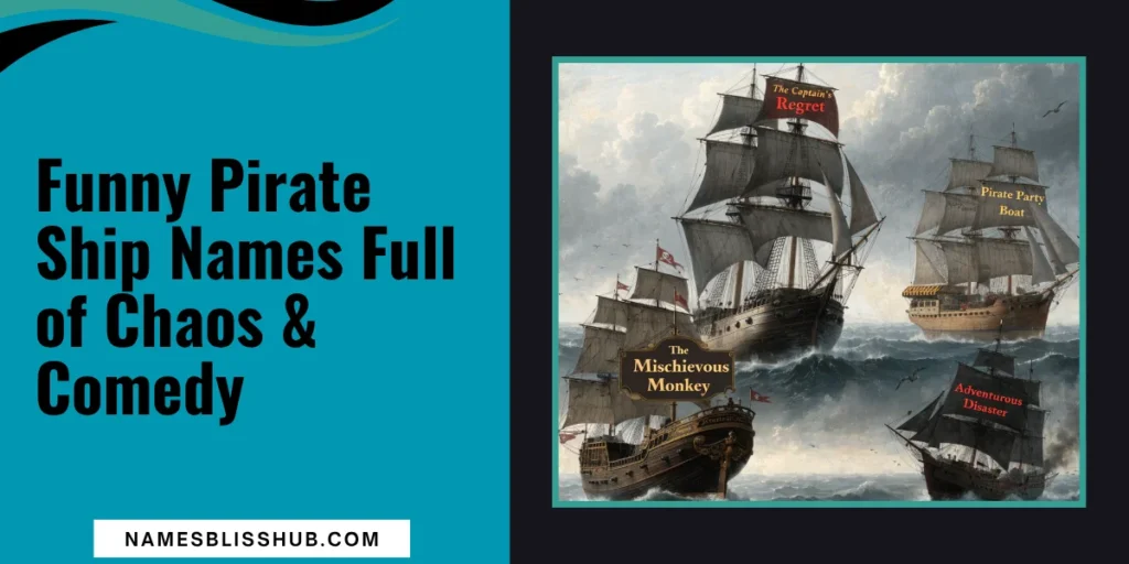 Funny Pirate Ship Names Full of Chaos & Comedy