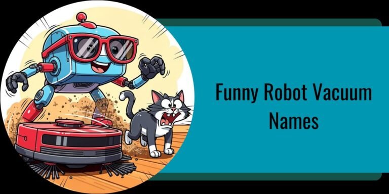 Funny Robot Vacuum Names
