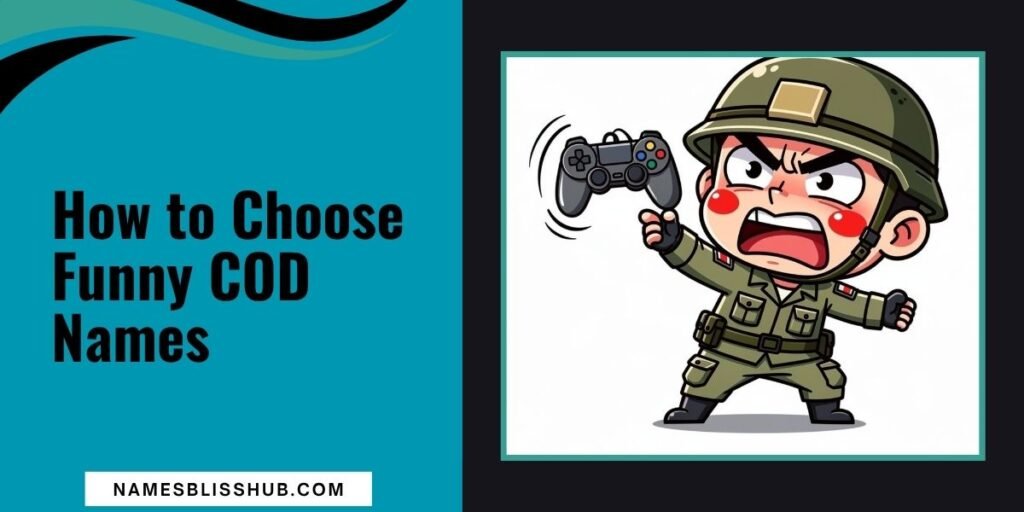 How to Choose Funny COD Names