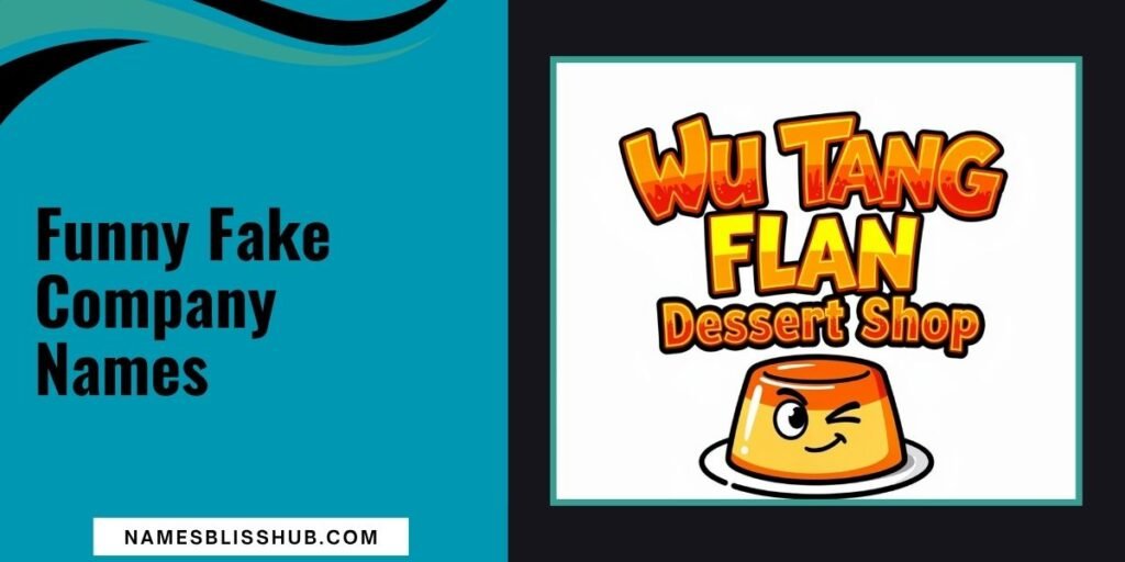 Funny Fake Company Names