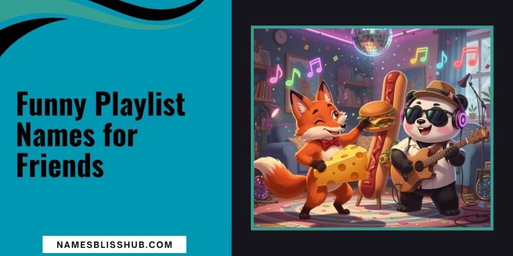 Funny Playlist Names for Friends