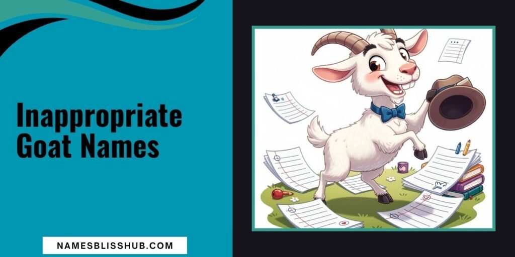 Inappropriate Goat Names