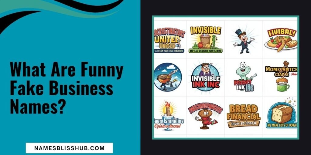 What Are Funny Fake Business Names