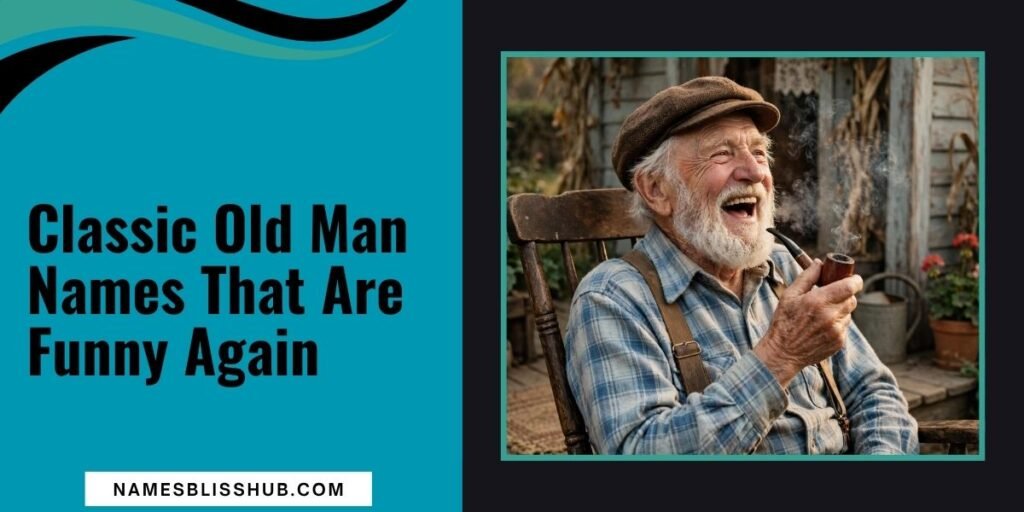 Classic Old Man Names That Are Funny Again