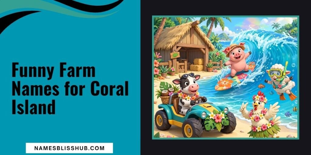Funny Farm Names for Coral Island