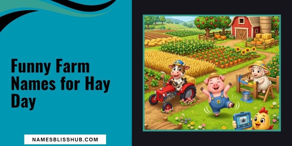 Funny Farm Names for Hay Day
