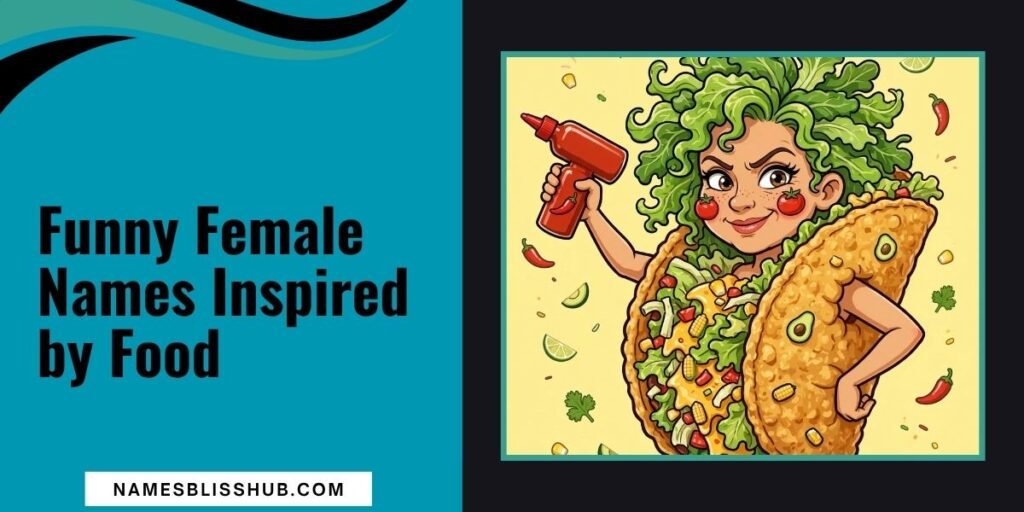 Funny Female Names Inspired by Food
