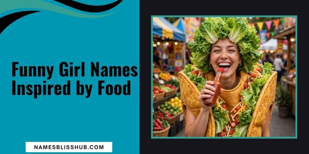 Funny Girl Names Inspired by Food