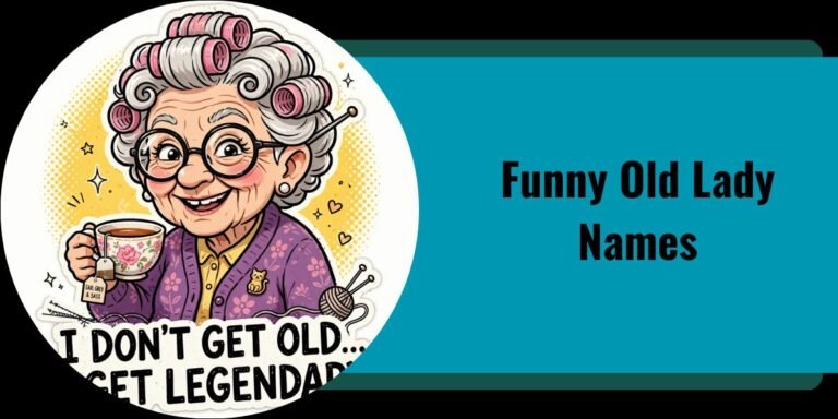 Funny Old Lady Names