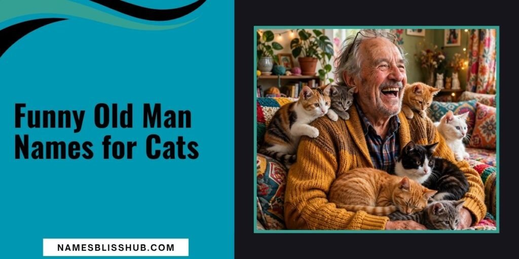 Funny Old Man Names for Cats