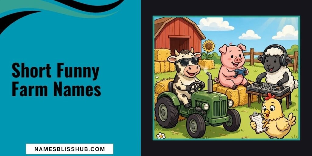 Short Funny Farm Names
