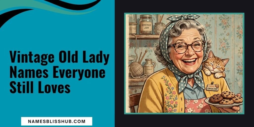 Vintage Old Lady Names Everyone Still Loves