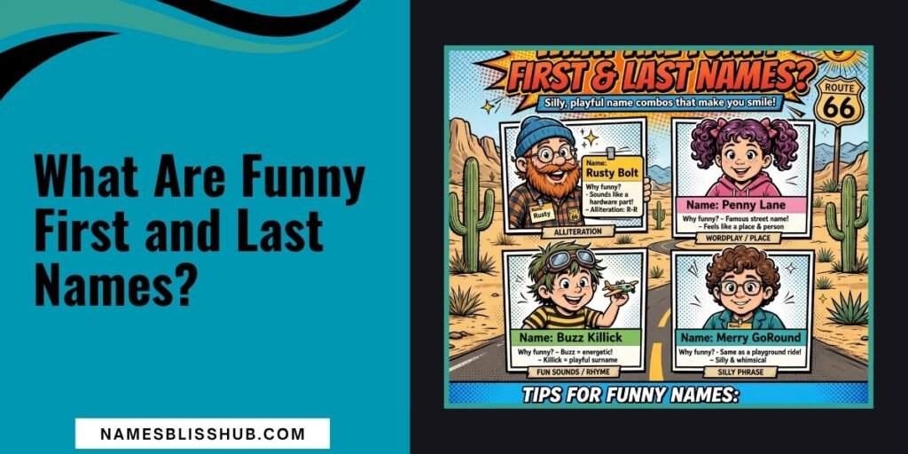 What Are Funny First and Last Names