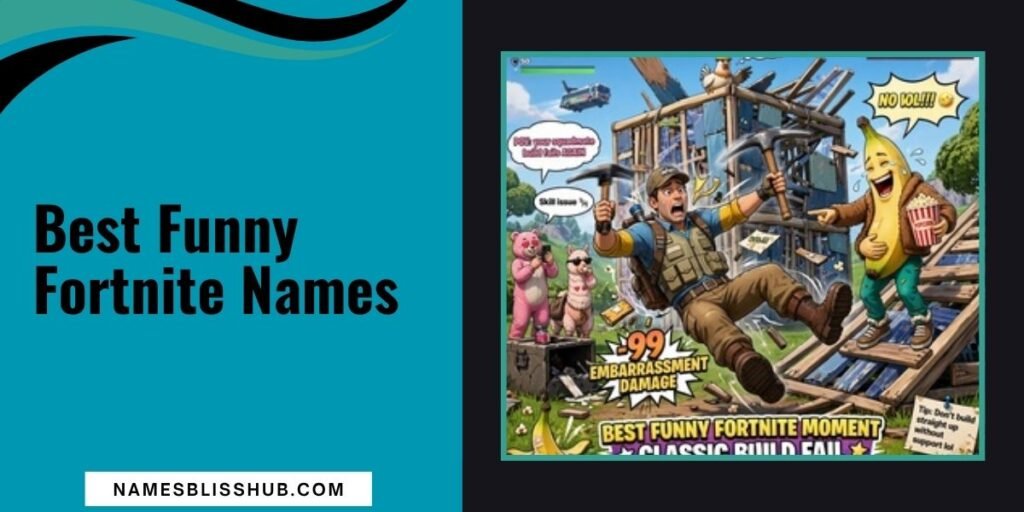 Best Funny Fortnite Names