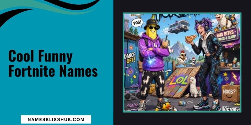 Cool Funny Fortnite Names