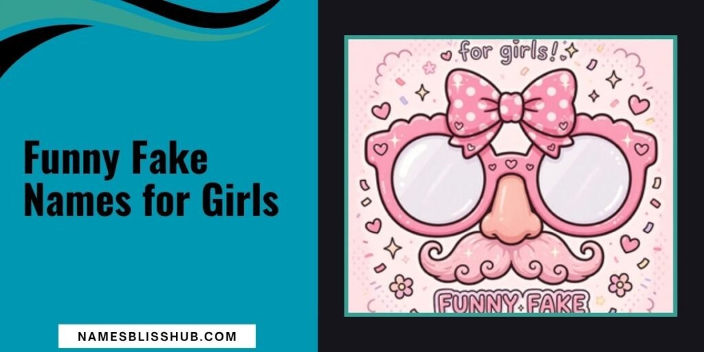 Funny Fake Names for Girls