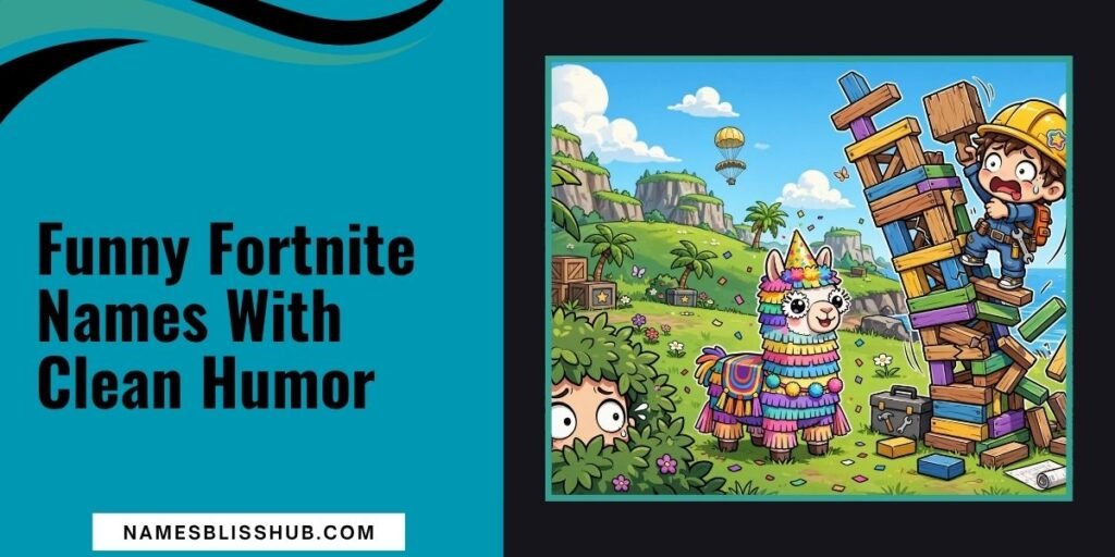 Funny Fortnite Names With Clean Humor