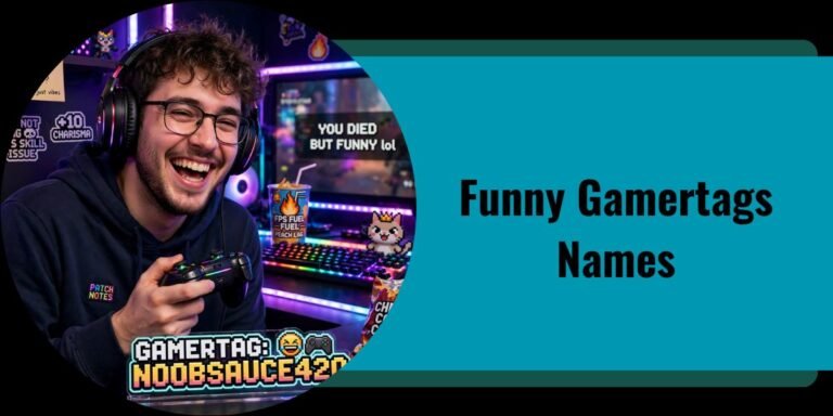 Funny Gamertags Names