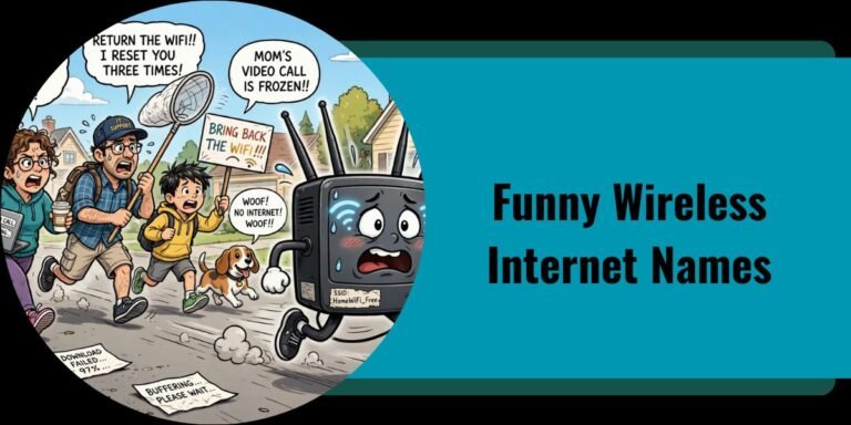 Funny Wireless Internet Names