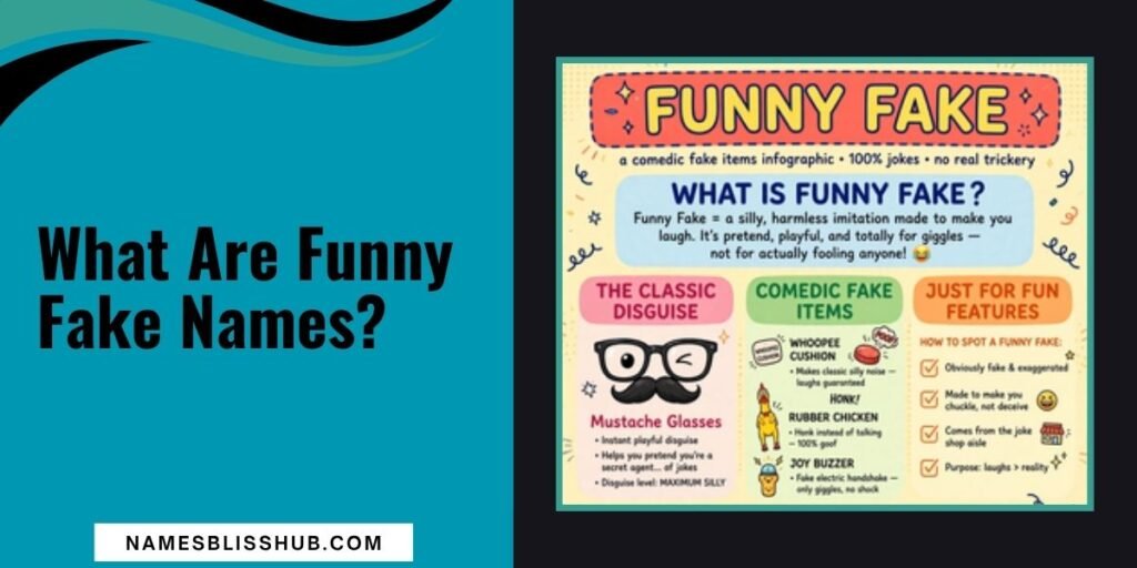 What Are Funny Fake Names