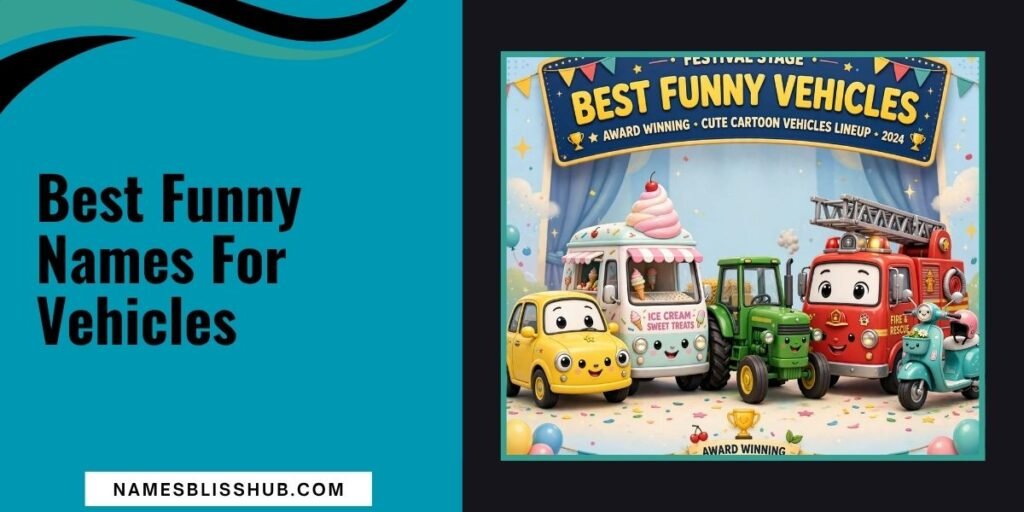Best Funny Names For Vehicles