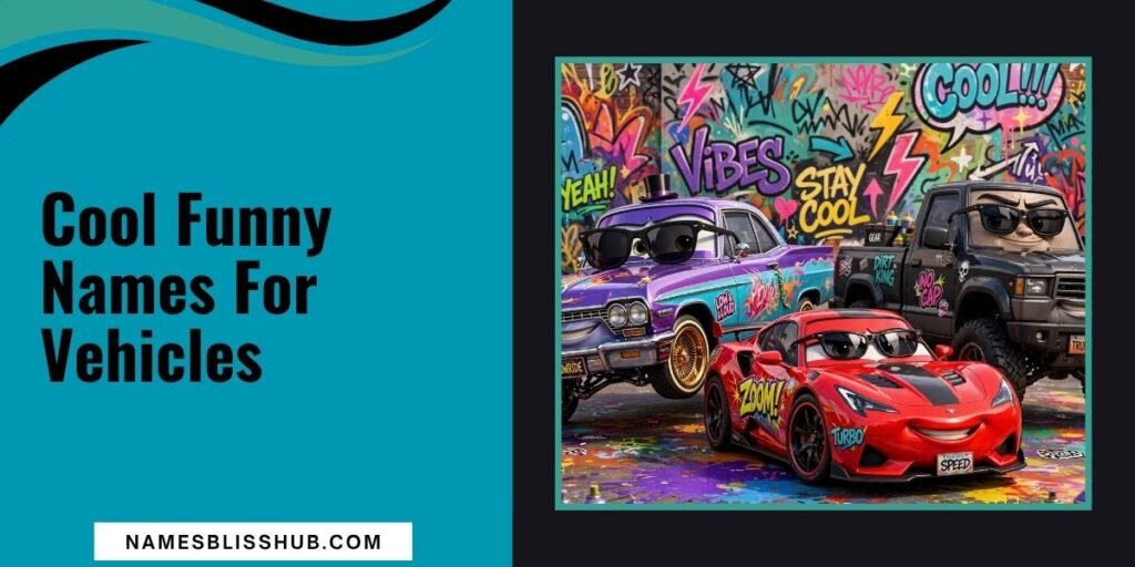 Cool Funny Names For Vehicles