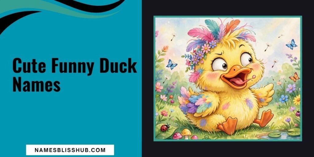 Cute Funny Duck Names