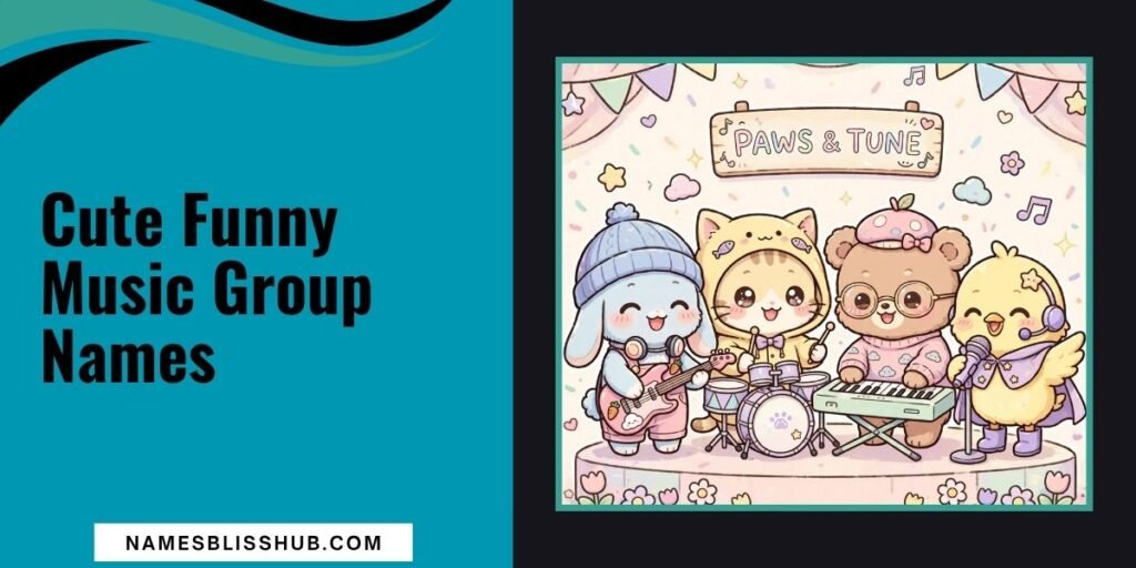 Cute Funny Music Group Names