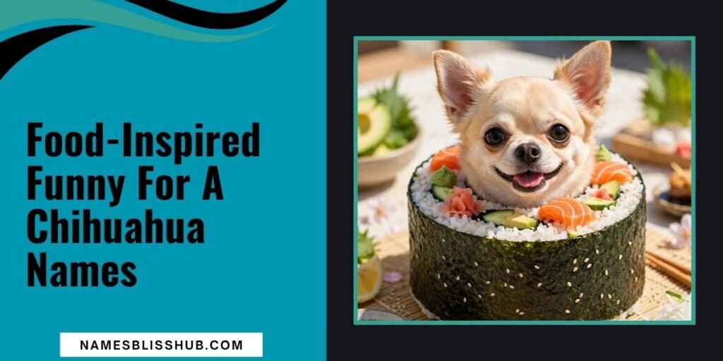 Food-Inspired Funny For A Chihuahua Names