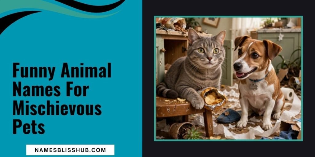 Funny Animal Names For Mischievous Pets