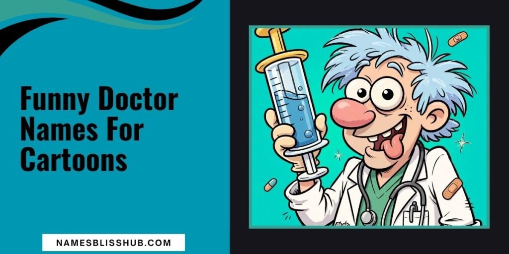 Funny Doctor Names For Cartoons
