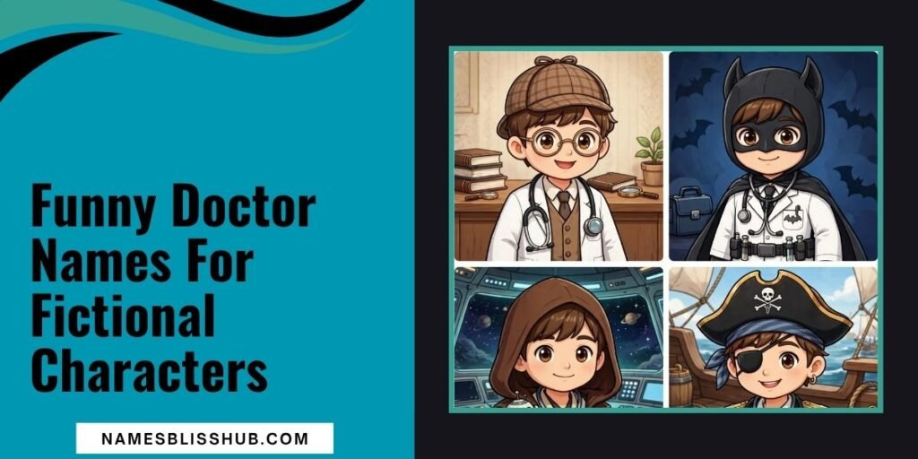 Funny Doctor Names For Fictional Characters