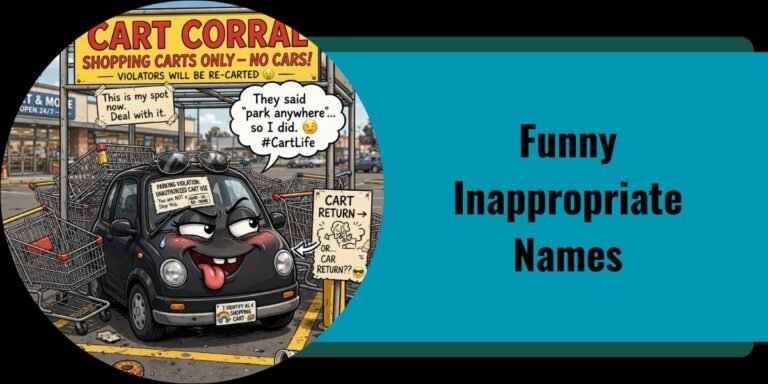 Funny Inappropriate Names