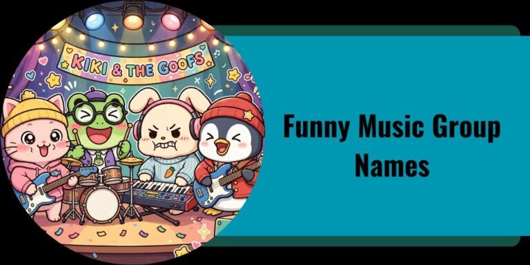 Funny Music Group Names