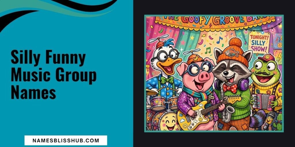 Silly Funny Music Group Names