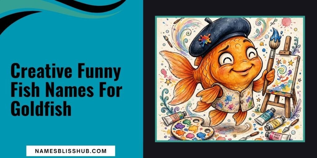 Creative Funny Fish Names For Goldfish
