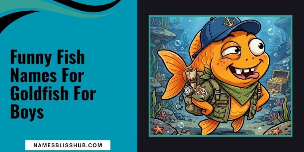 Funny Fish Names For Goldfish For Boys