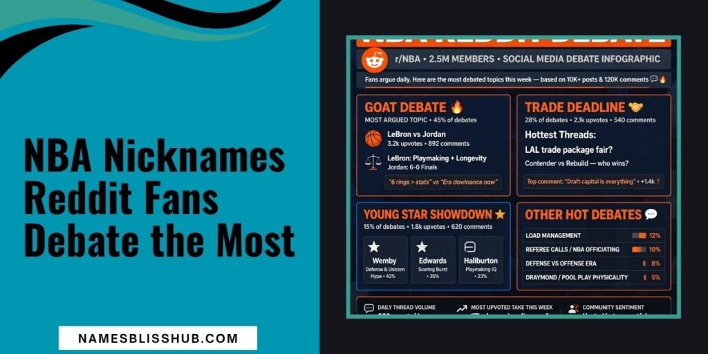 NBA Nicknames Reddit Fans Debate the Most