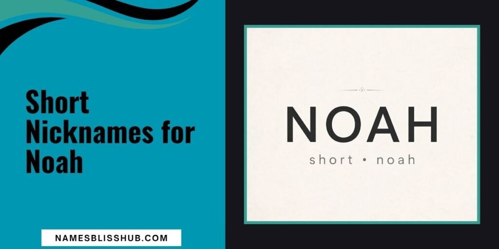 Short Nicknames for Noah