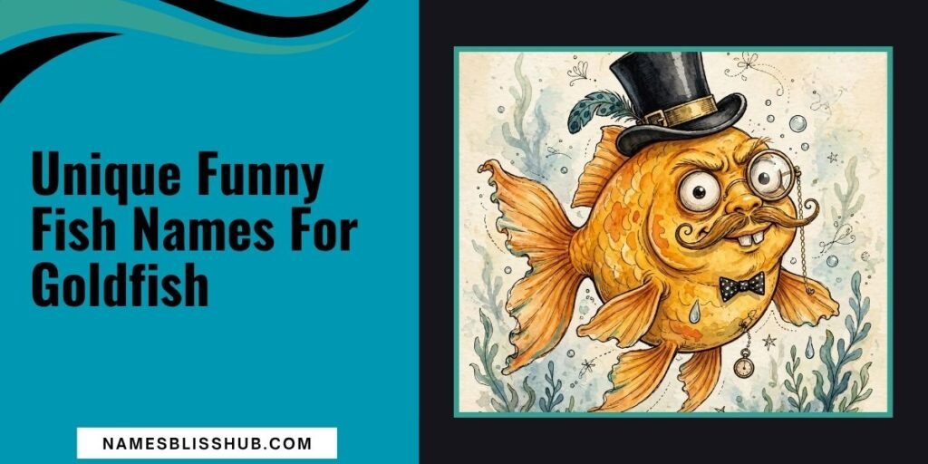 Unique Funny Fish Names For Goldfish