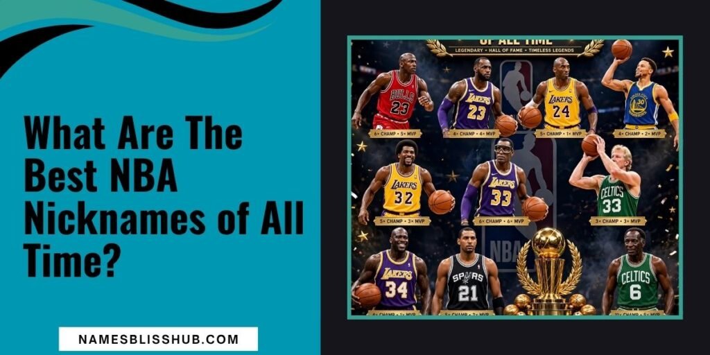 What Are The Best NBA Nicknames of All Time